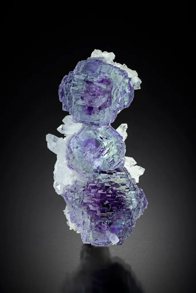 Fluorite on Quartz image