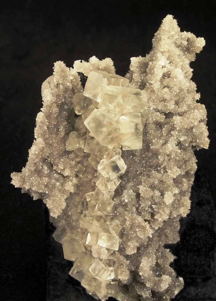Fluorite on Quartz - image 3