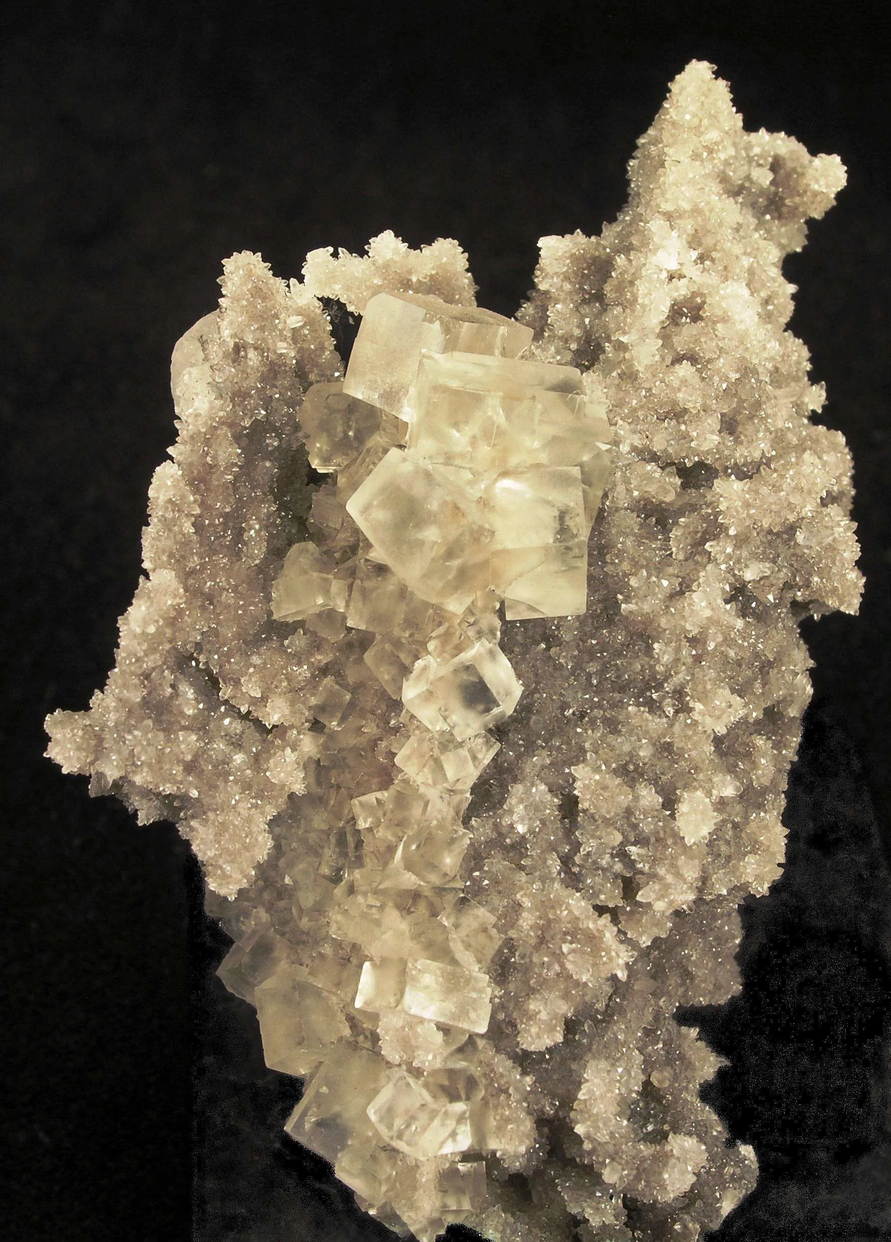Fluorite on Quartz - image 3