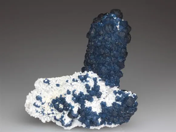 Fluorite on Quartz - image 1