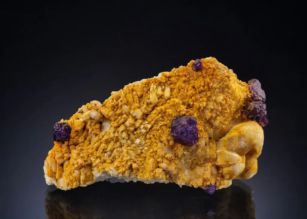 Fluorite on Quartz image