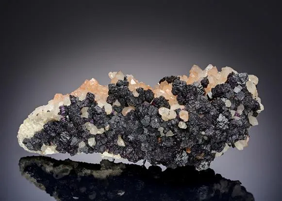 Fluorite on Quartz - image 1