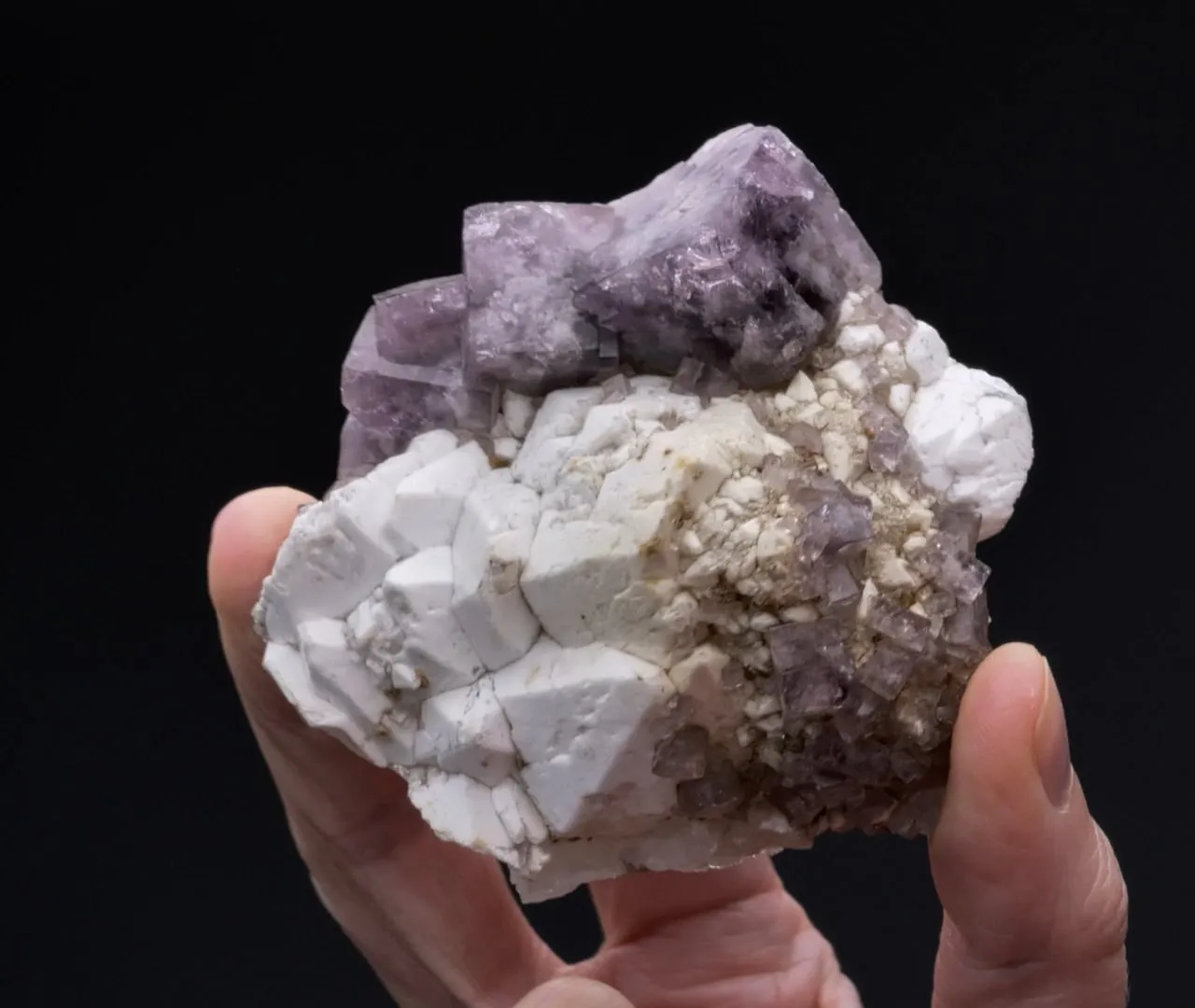 Fluorite on Quartz - image 2