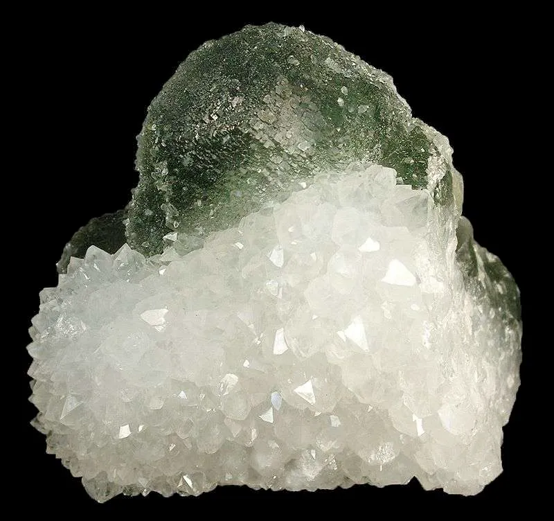 Fluorite on Quartz image