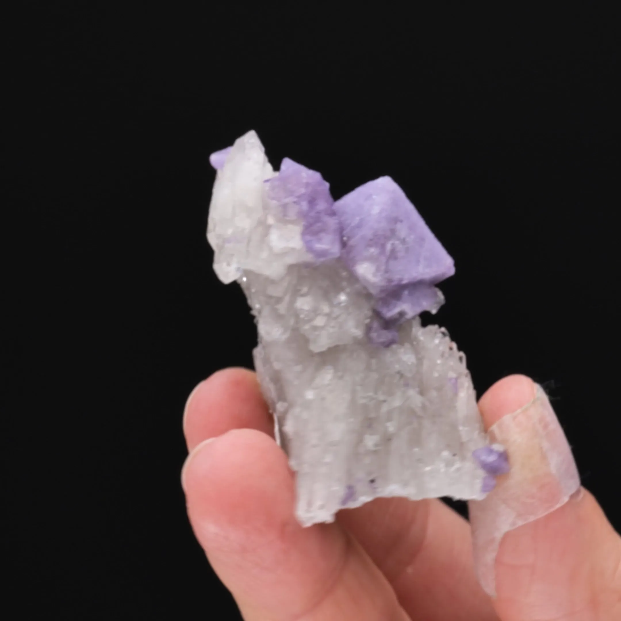 Fluorite on Quartz - image 2