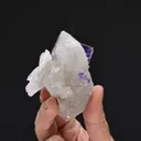 Fluorite on Quartz - image 2