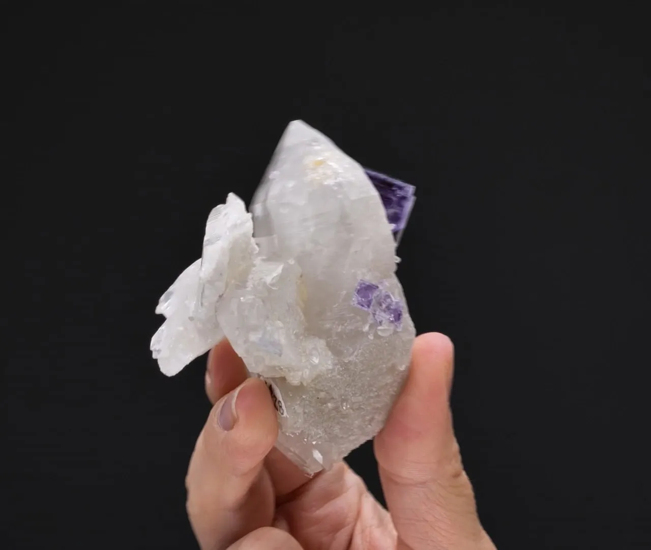 Fluorite on Quartz - image 2