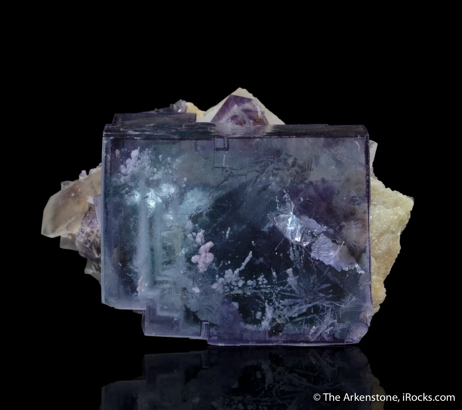 Fluorite on Quartz - image 5