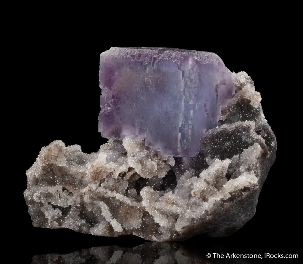 Fluorite on Quartz - image 2