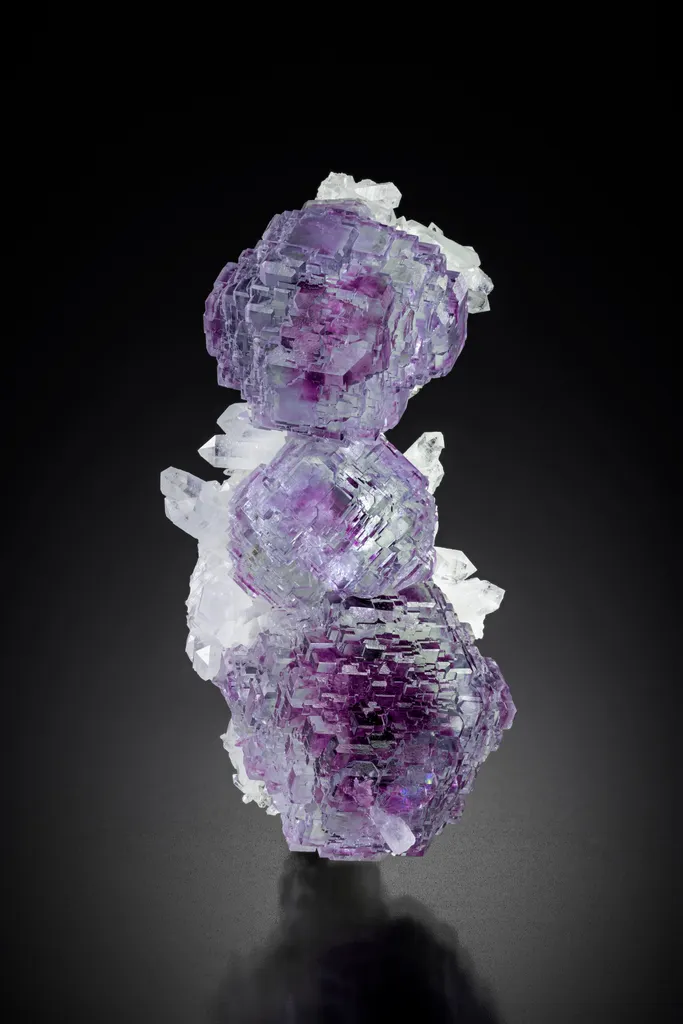 Fluorite on Quartz image