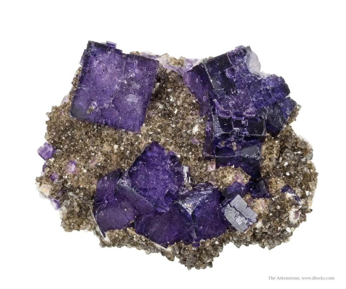 Fluorite on Quartz - image 3