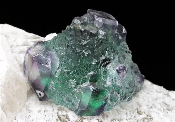 Fluorite on Quartz image