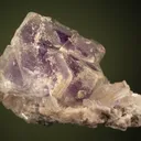Fluorite on Quartz (repaired) - image 2