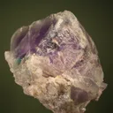 Fluorite on Quartz (repaired) - image 4