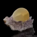 Fluorite on Quartz var. Amethyst - image 3