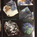 Fluorite on Quartz with Baryte (Illustrated) - image 5