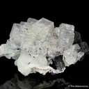 Fluorite on Quartz with Galena and Chalcopyrite - image 1