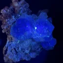 Fluorite on Quartz with Goshenite Beryl - Namibia - 10114 - image 5