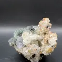 Fluorite on Quartz with Goshenite Beryl - Namibia - 10114 - image 2