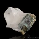 Fluorite on Quartz with Muscovite - image 6