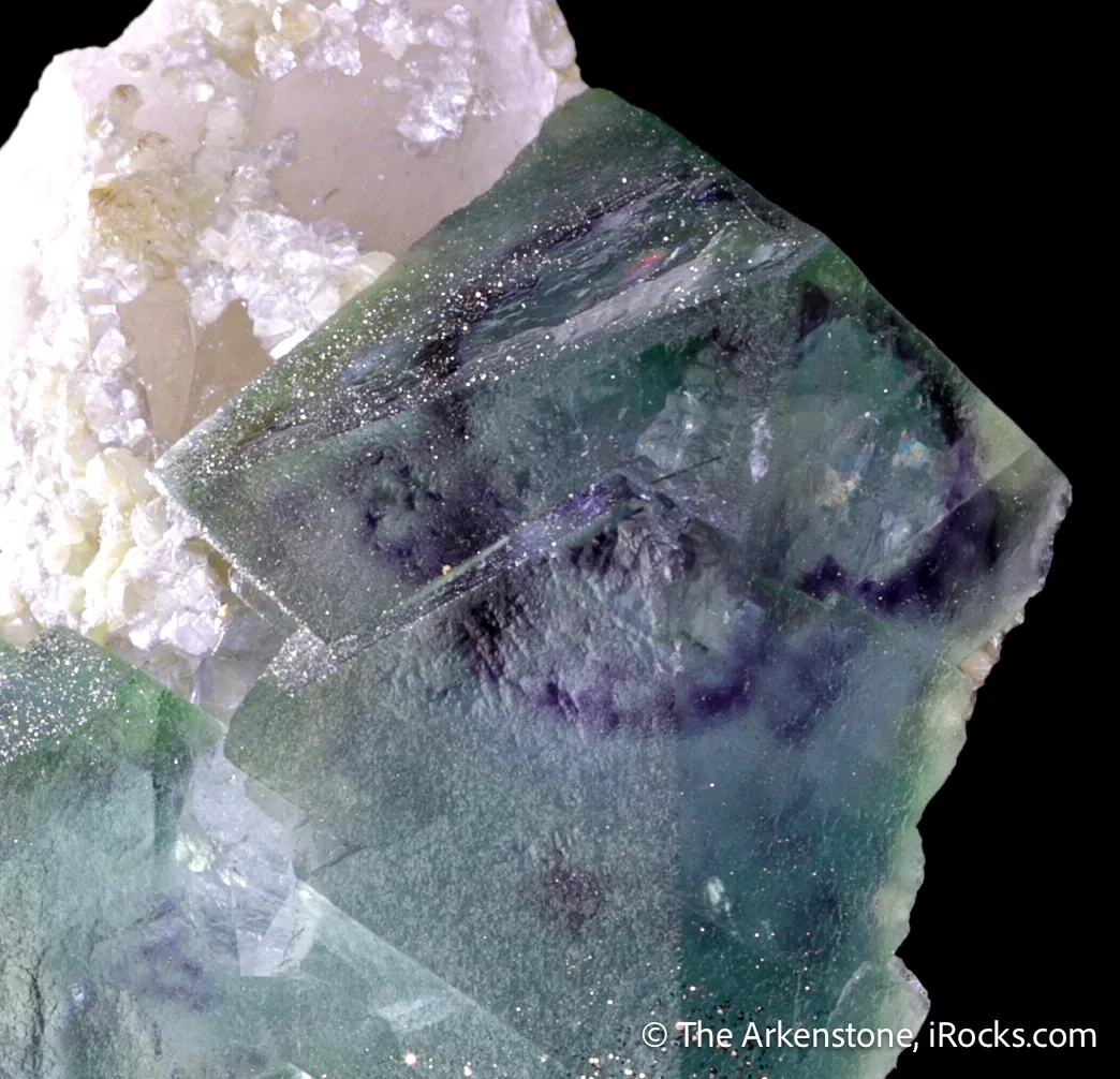 Fluorite on Quartz with Muscovite - image 7