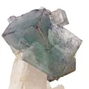 Fluorite on Quartz With Pyrite - image 4