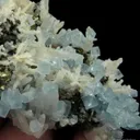 Fluorite on Quartz, With Pyrite - image 3