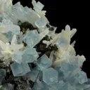 Fluorite on Quartz, With Pyrite - image 2