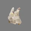 Fluorite on Quartz Yaogangxian Mine - image 2