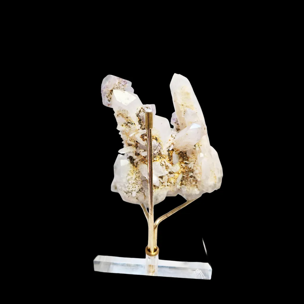 Fluorite on Quartz Yaogangxian Mine - image 8