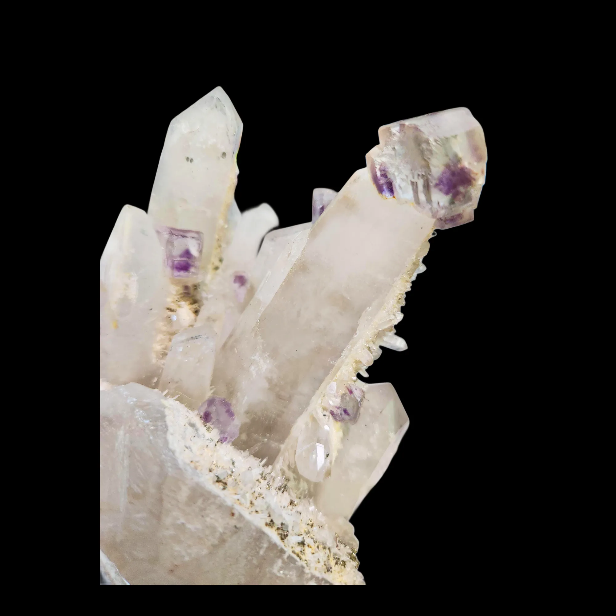 Fluorite on Quartz Yaogangxian Mine - image 1