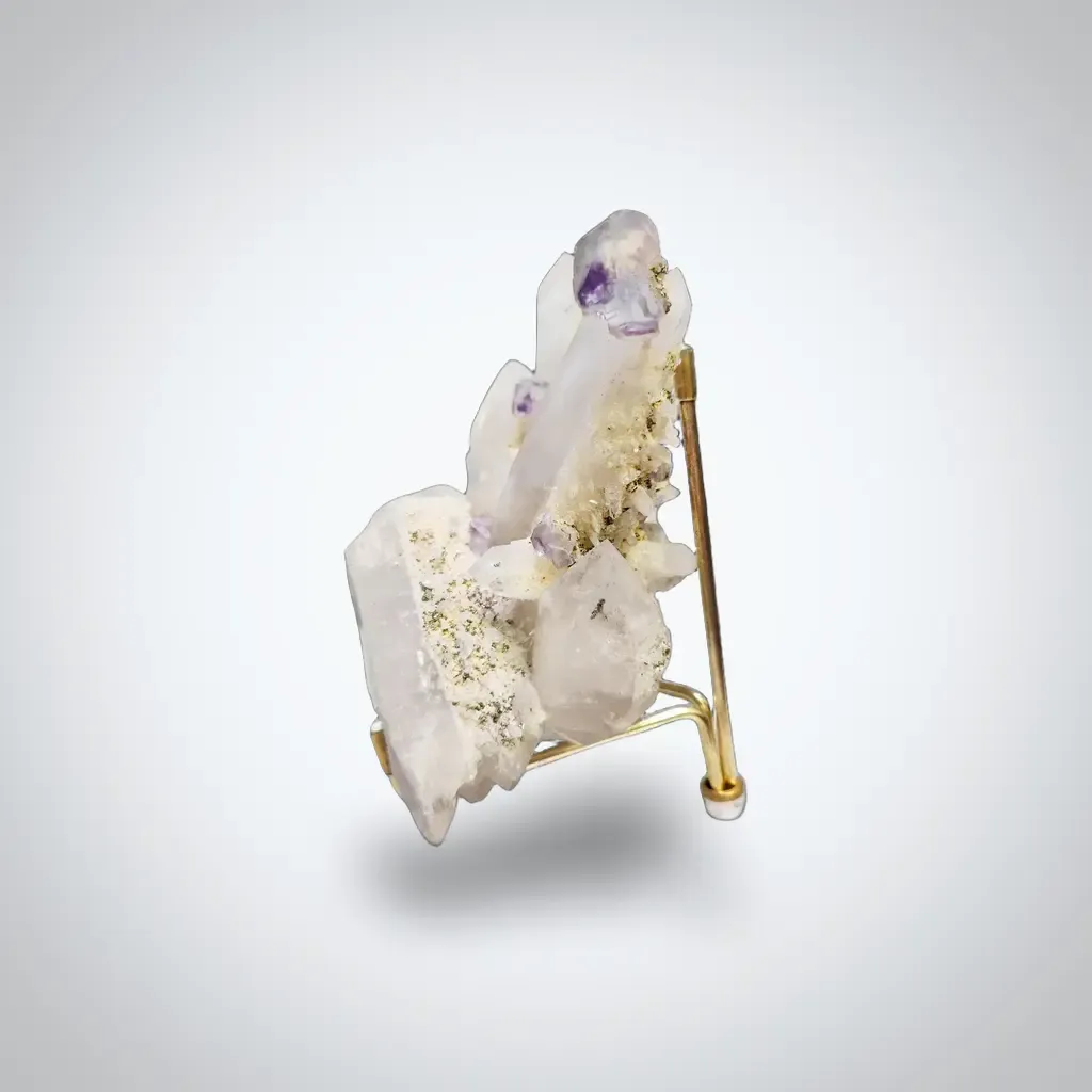 Fluorite on Quartz Yaogangxian Mine - image 5
