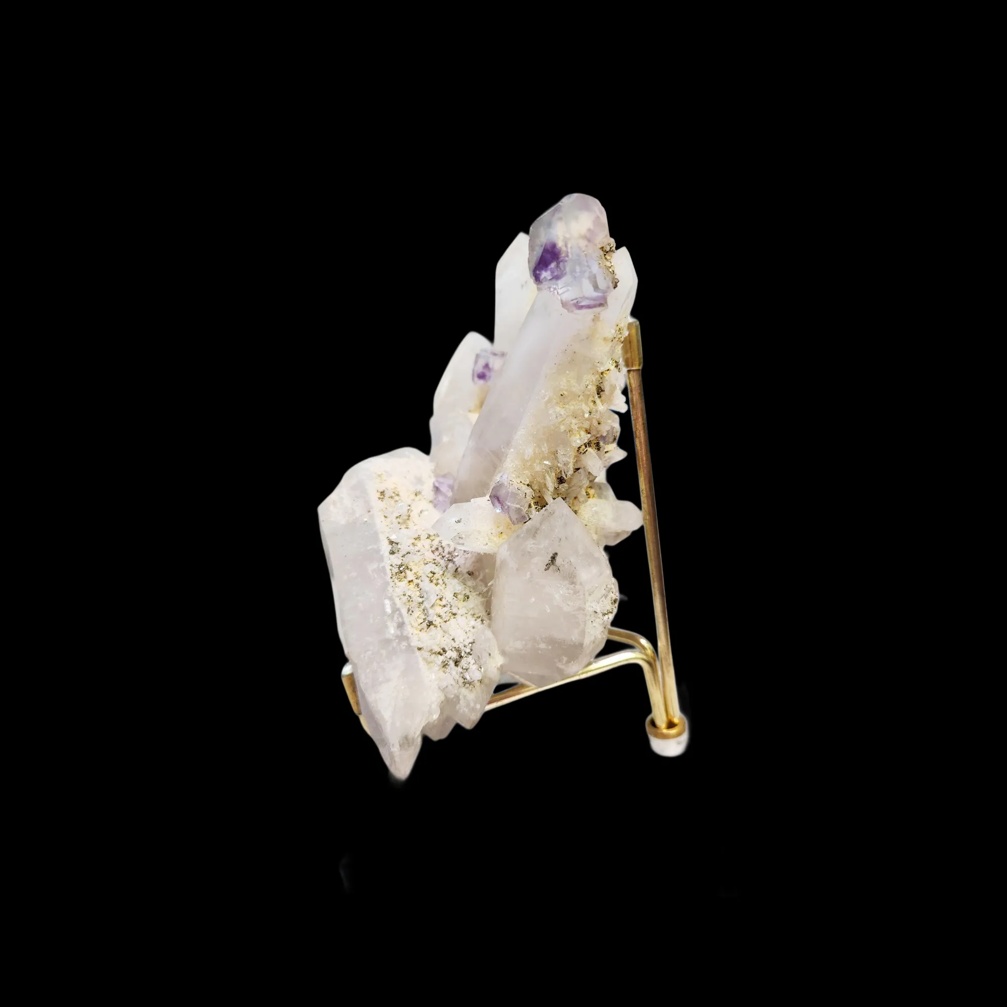 Fluorite on Quartz Yaogangxian Mine - image 4