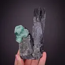 Fluorite on Schorl - image 1