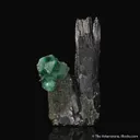 Fluorite on Schorl - image 3