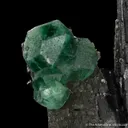 Fluorite on Schorl - image 4
