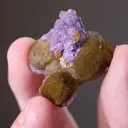 Fluorite on Siderite - image 2