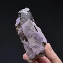 Fluorite on Smoky Quartz - image 2