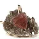Fluorite on Smoky Quartz - image 1