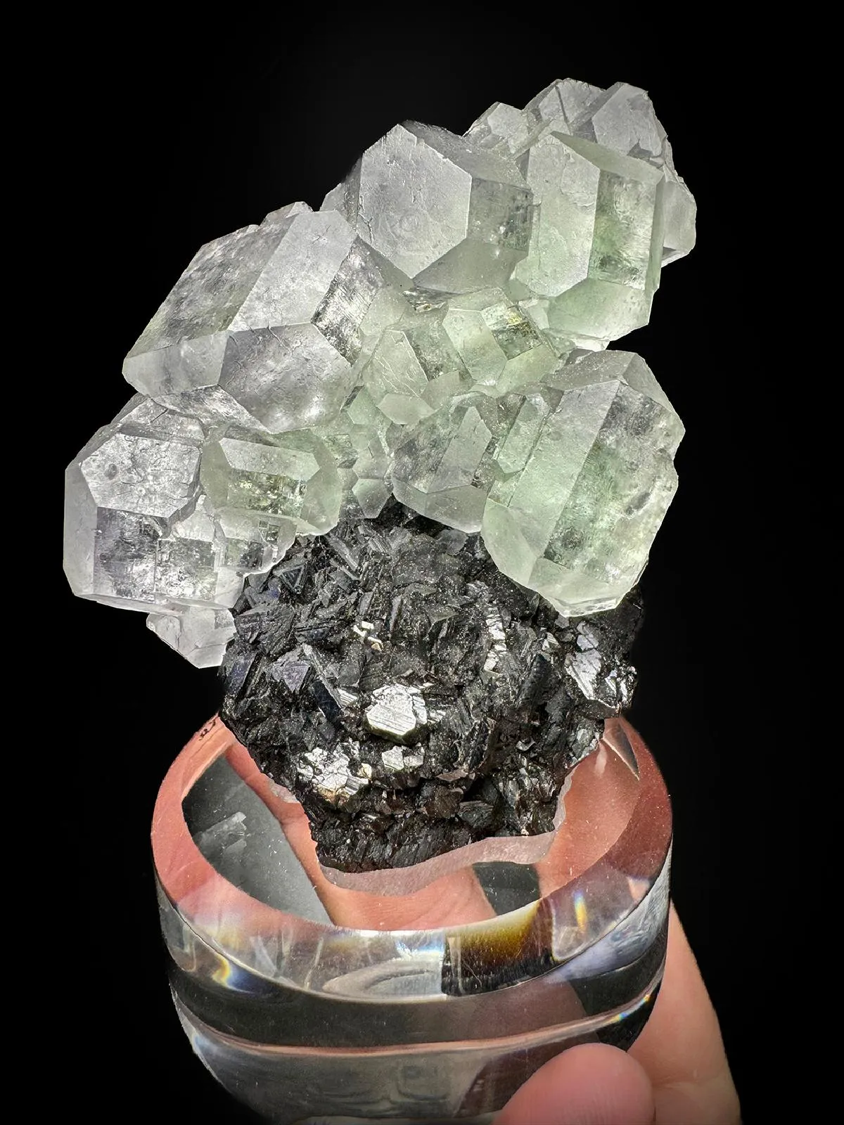 Fluorite on Sphalerite - image 1