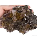 Fluorite on Sphalerite - image 1