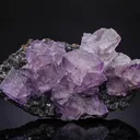 Fluorite on Sphalerite - image 1