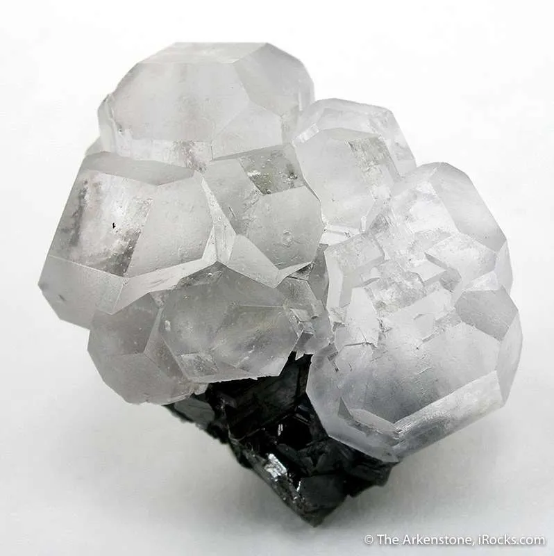 Fluorite on Sphalerite image