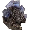 Fluorite on Sphalerite - image 2