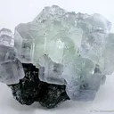 Fluorite on Sphalerite - image 1