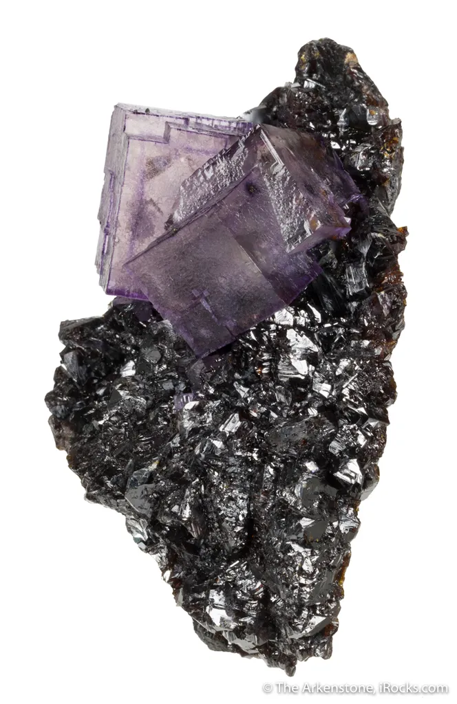 Fluorite on Sphalerite - image 3