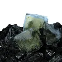 Fluorite on Sphalerite - image 2