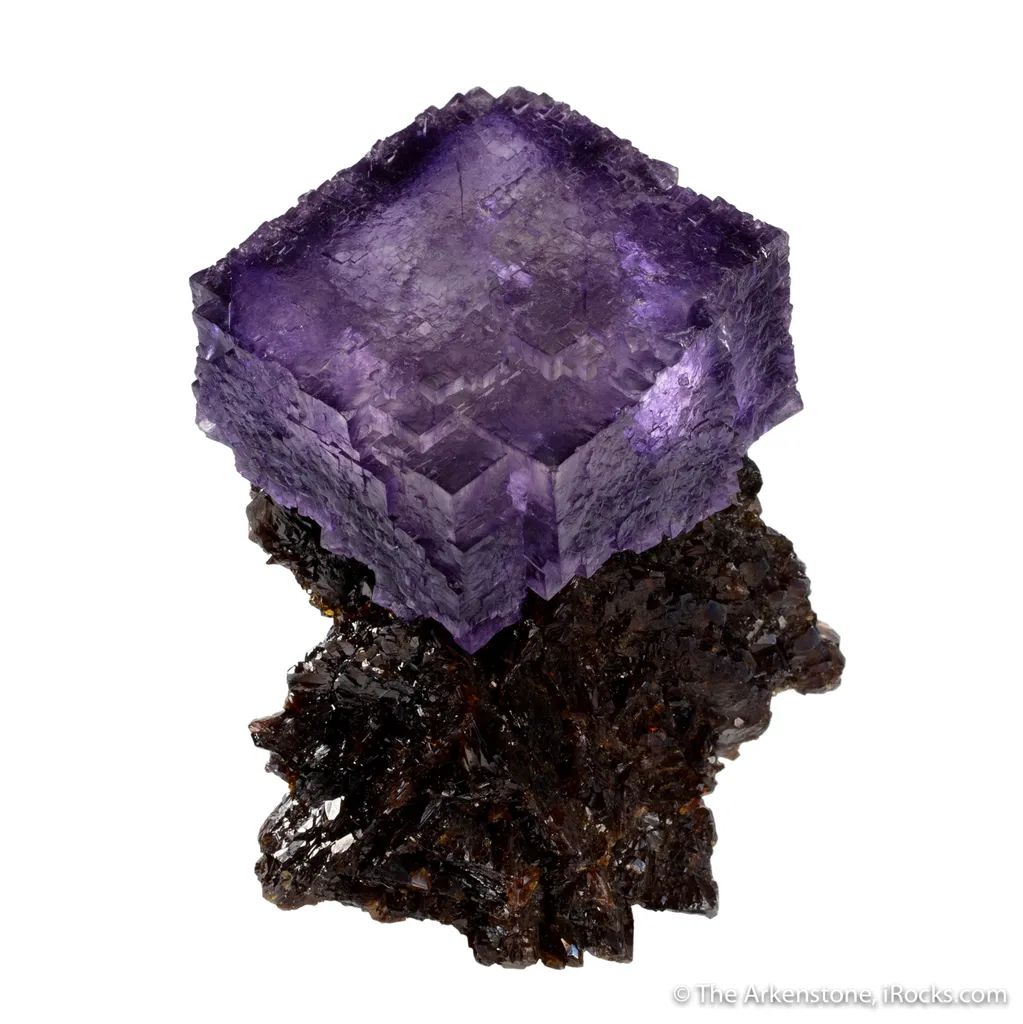 Fluorite on Sphalerite - image 4