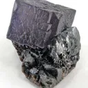 Fluorite on Sphalerite - image 1