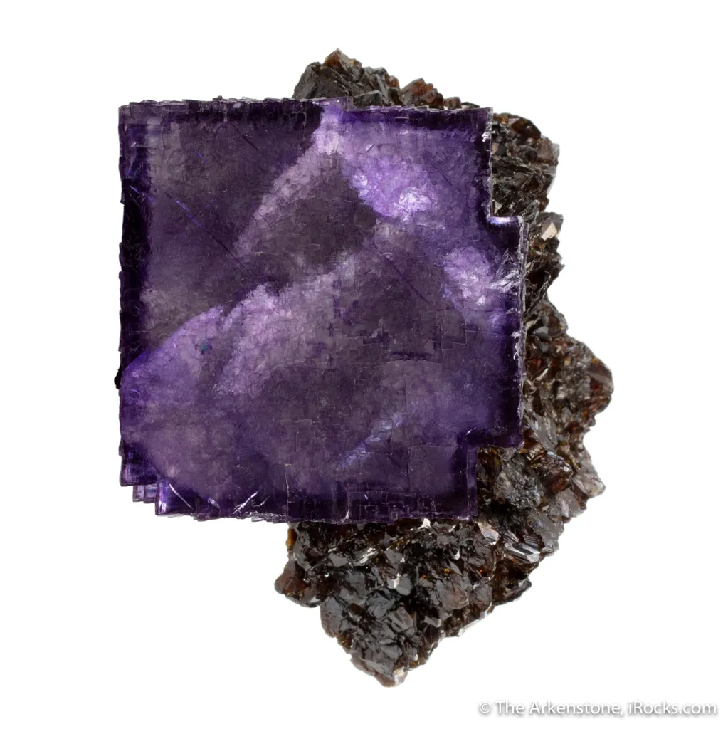 Fluorite on Sphalerite - image 3